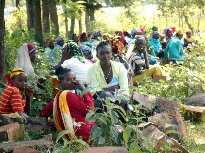 Loan disbursement is the most exciting time for FI members at the cooperative. With Nuru support, our co-op committees approve basic business plans, distribute cash, and monitor repayments.