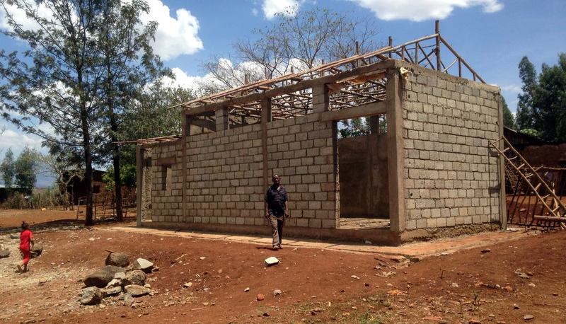 Nuru launched programming in Kucha district in 2016. Here, Nuru is constructing a new small granary for the Dana sub-district cooperative to store inputs and harvested grain. 