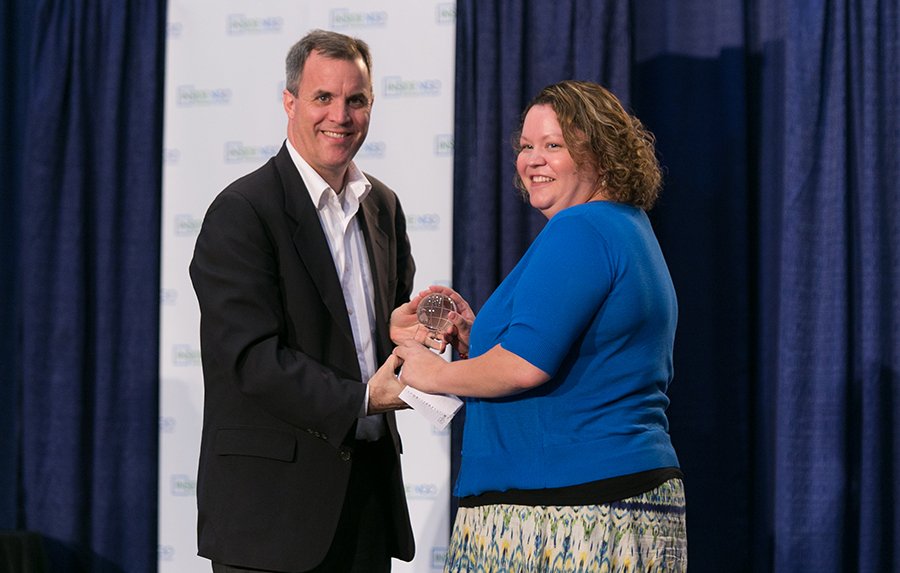 Beth Atherton Receive Excellence Award from InsideNGO