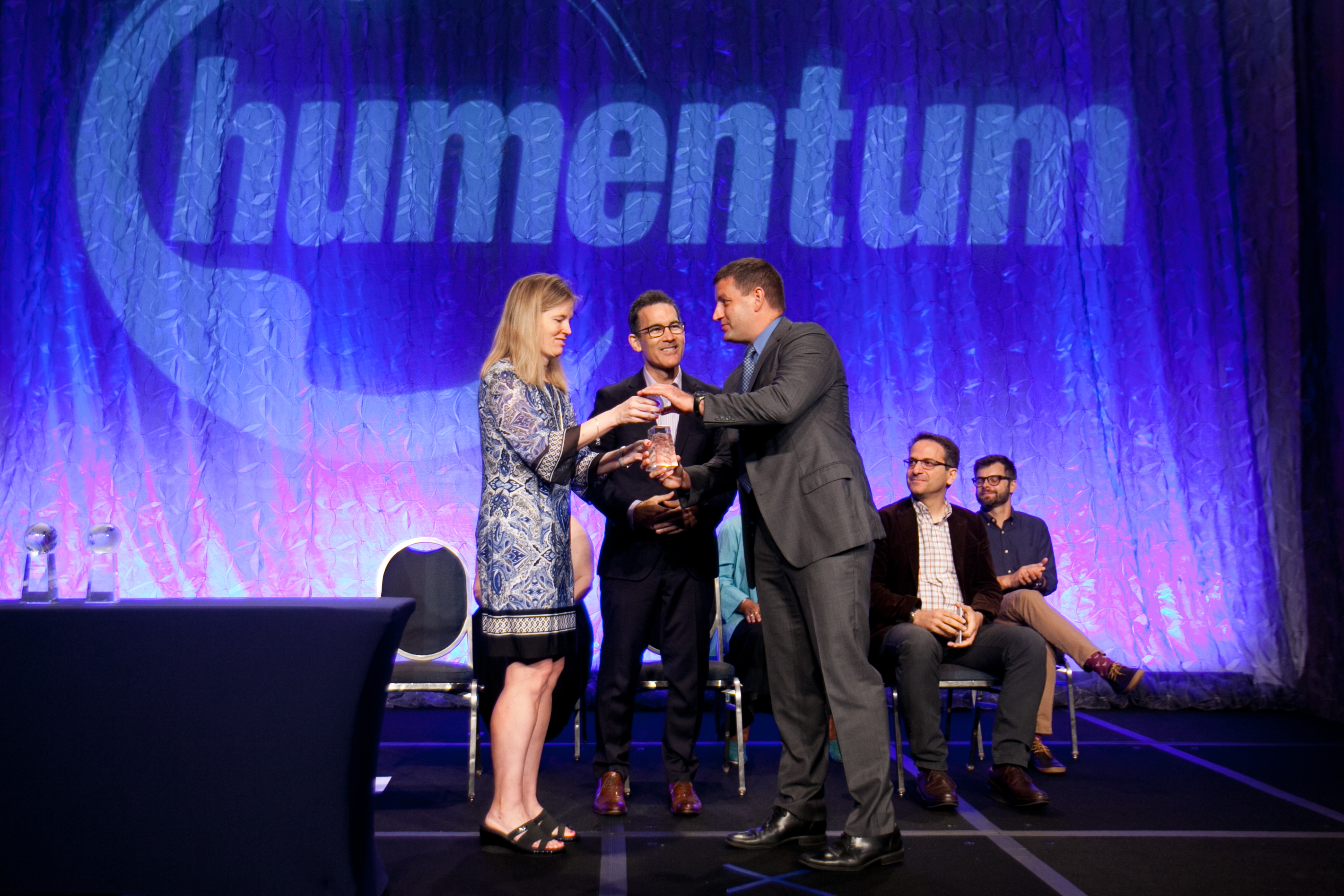 Brian von Kraus receives the Operational Excellence Award at the Humentum recognition breakfast in Washington, DC on July 27th.