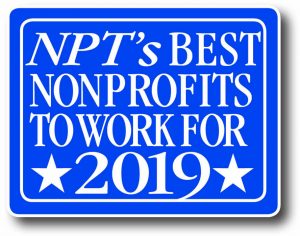 best nonprofit to work for logo