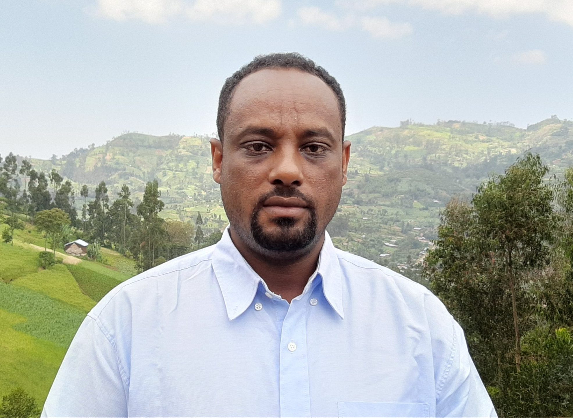 Portrait of Nuru Ethiopia Managing Director Abiy Meshesha