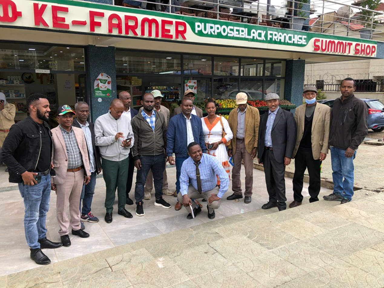 Farmer Unions members in Ethiopia meet for experience-sharing