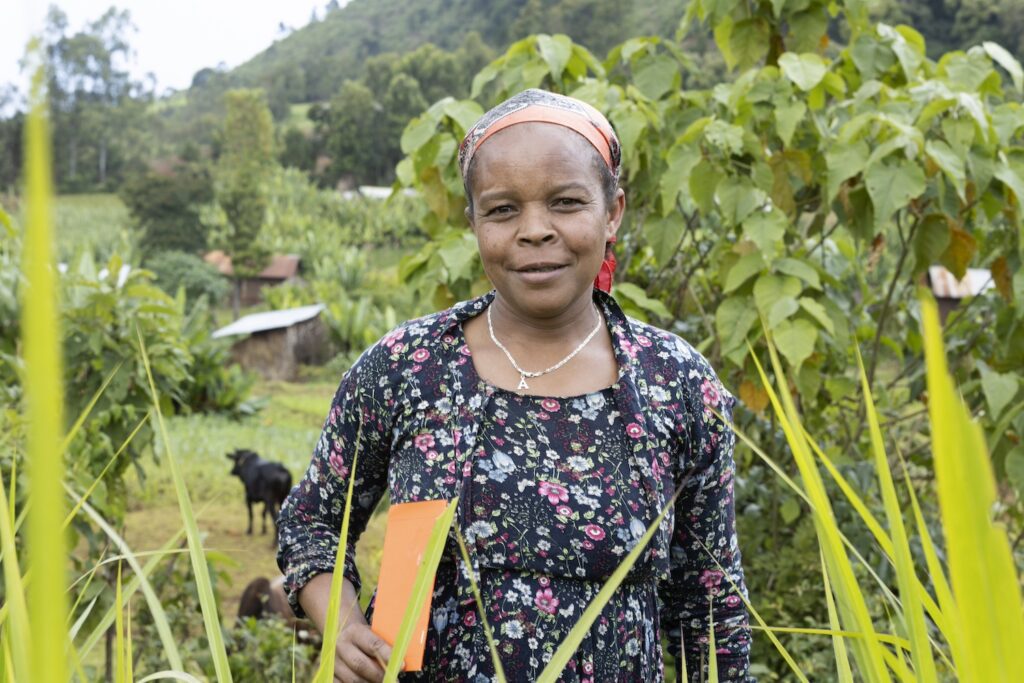 woman farmer in Ethiopia 2024 