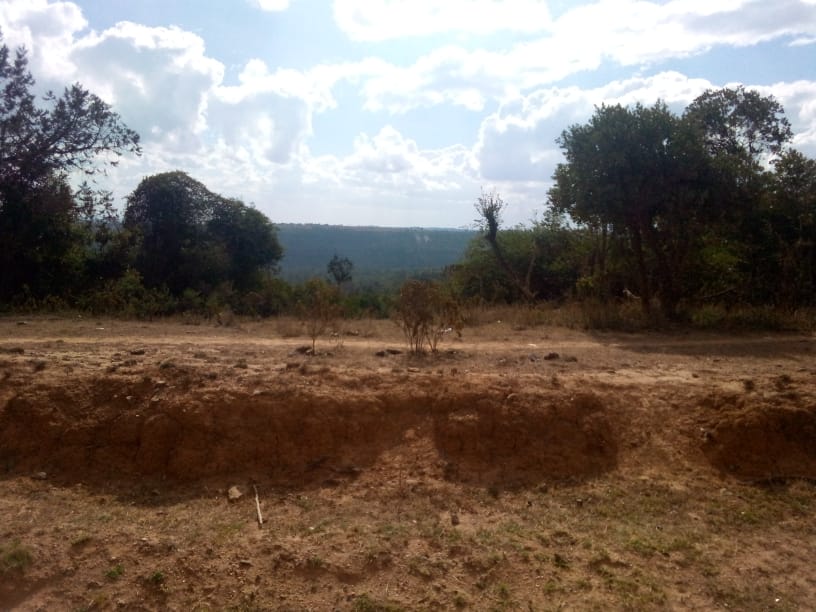 destroyed land in Samburu County
